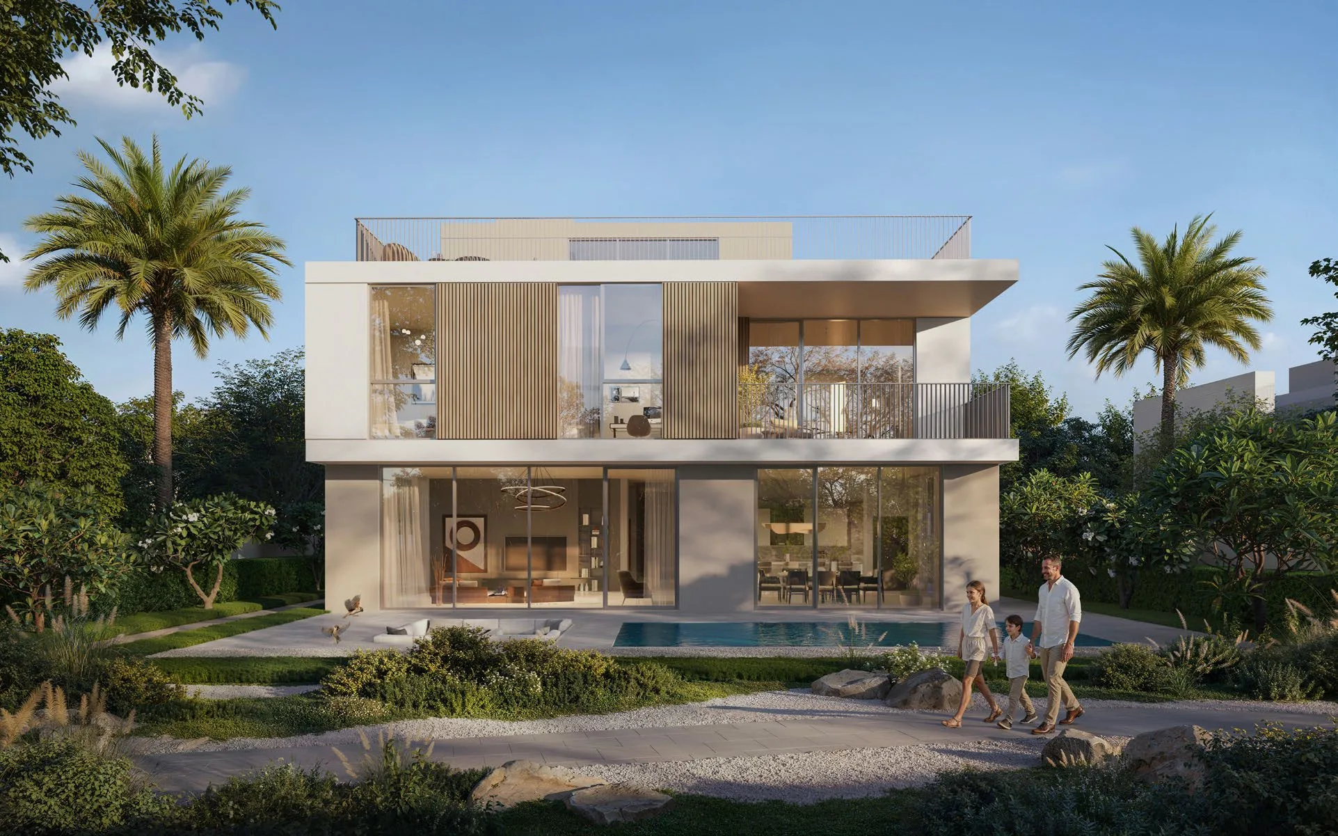 Lunaya's villa collection beside a lagoon